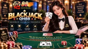 Blackjack QH88 – Hướng Dẫn Luật Quốc Tế & Chiến Thuật Bàn Cược