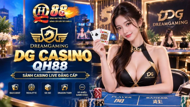 DG Casino QH88 – Sảnh Cược Dream Gaming Chuẩn Châu Á & Soi Cầu Đỉnh Cao